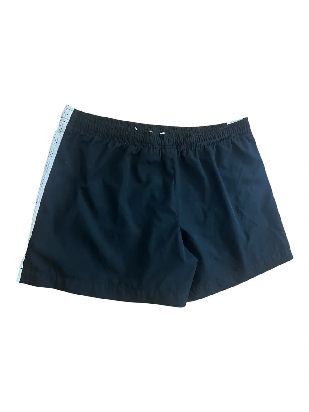 Nike Running Shorts with Mesh Panels Black & White Size M Women
